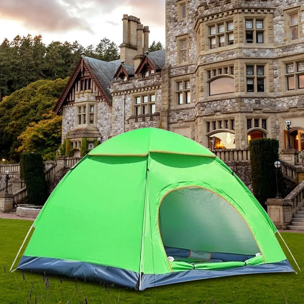 

Fully Automatic Portable Outdoor Tent Durable Waterproof Sun Protection Camping Tent with Gauze Mosquito Net