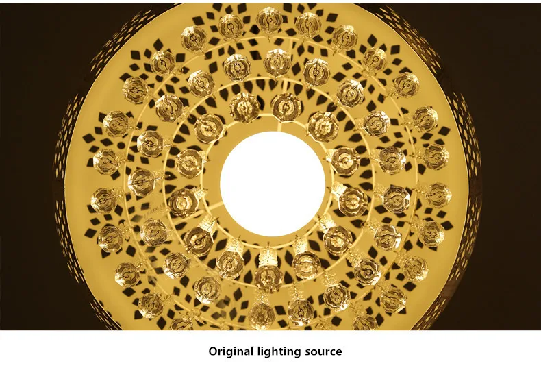 Американская винтажная металлическая светодиодная подвесная люстра, светильник ing Lustre Crystal для столовой, светодиодные люстры, лампа для спальни, светодиодный подвесной светильник