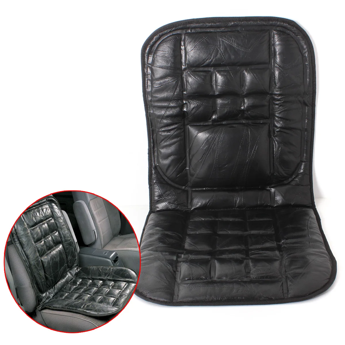 Универсальный чехол для сиденья, кожаная Задняя опора, чехол для переднего сиденья, Подушка для стула для автомобиля i Van