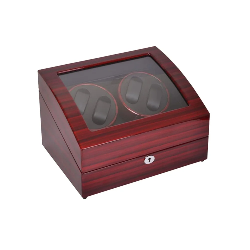 Watch Winder ,LT Wooden Automatic Rotation 4+6 Watch Winder Storage