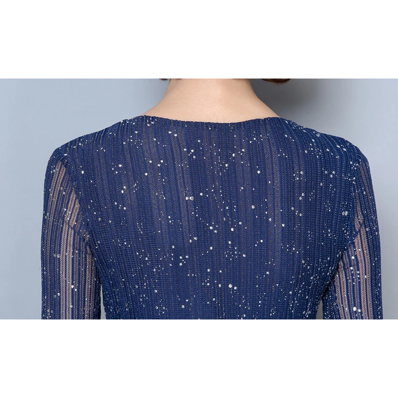Nueva blusa de Mujer de malla de impresión ahuecada hacia fuera blusas coreanas Ropa 2018 Casual de camisa de manga larga Mujer Tops cuello en V rebordear Ropa Mujer Nueva blusa de Mujer de malla de impresión ahuecada hacia fuera blusas coreanas Ropa 2018 Casual de camisa de manga larga Mujer Tops cuello en V rebordear Ropa Mujer