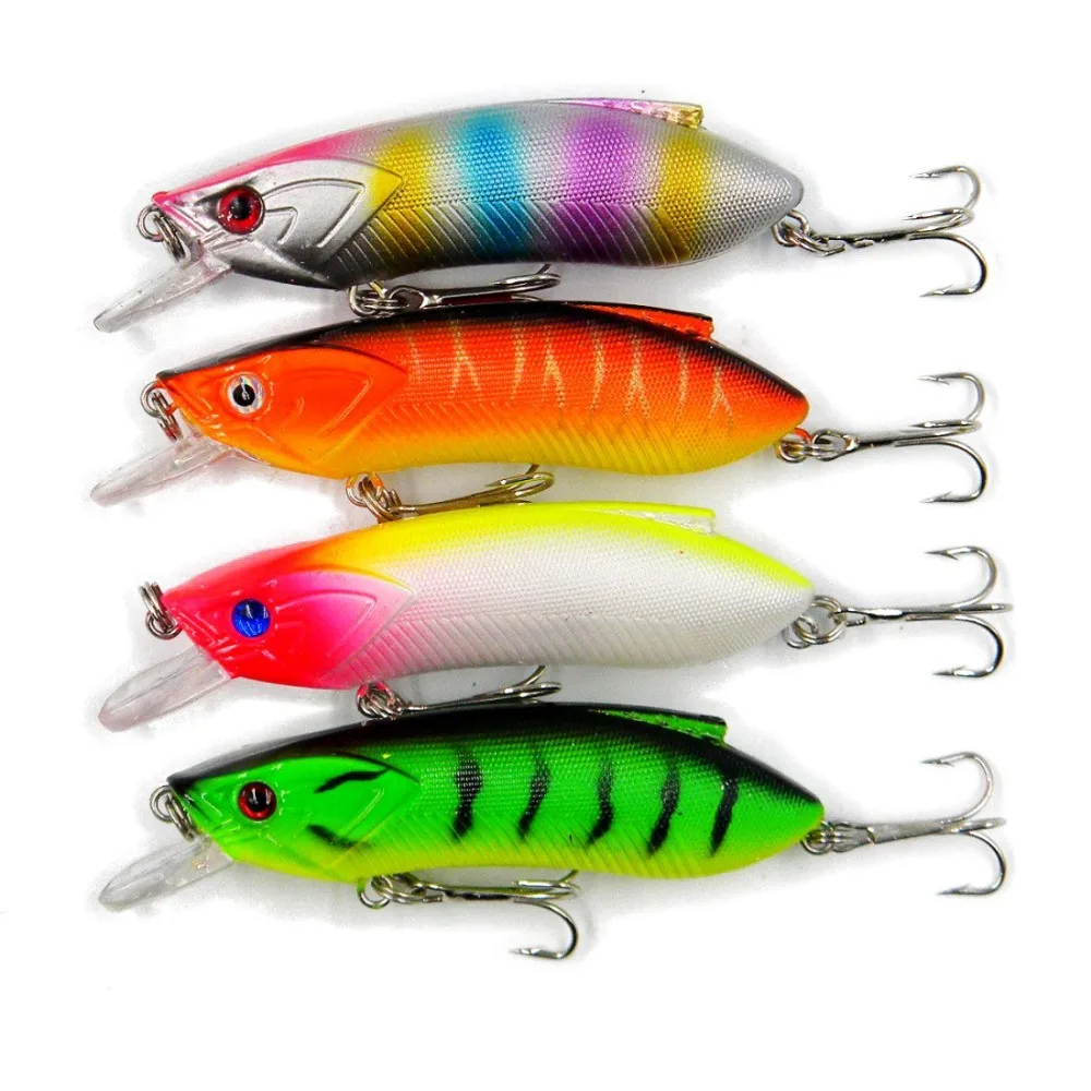Buy 20PCS/LOT fishing lures china 8CM 15.5G 4 hooks