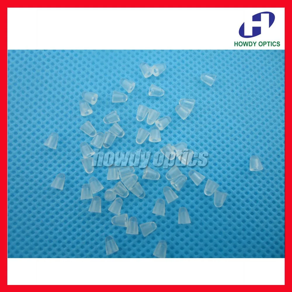 

Free Shipping 10000pcs/lot Eyewear Caps Glasses Pad Caps Plastic Cap Glasses Accessories 2.5x1.2x3.5mm,2.5x1.4x3.5mm