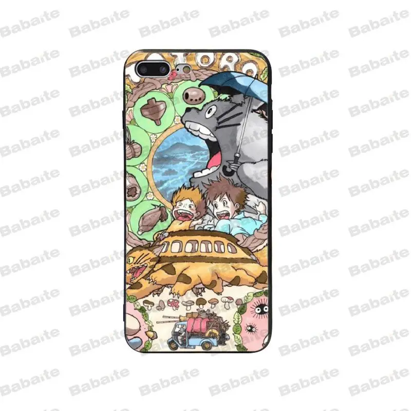 Babaite Studio Ghibli Ghiblies Тоторо Прекрасный Дизайн чехол для телефона Apple iPhone 5 5S SE 6 6S 7 8 Plus X