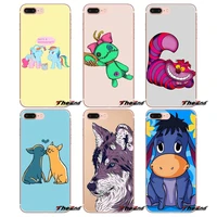 Untuk Xiaomi MI6 Mi 6 A1 Max Mix 2 5X 6X redmi Catatan 5 5A 4X 4A A4 4 Plus Pro saya sedikit kuda pelangi Silicone TPU Case