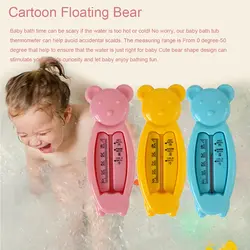Дети для ванной милые детские игрушки детские принадлежности медведь воды термометр мультфильм плавающий прекрасный медведь Детский