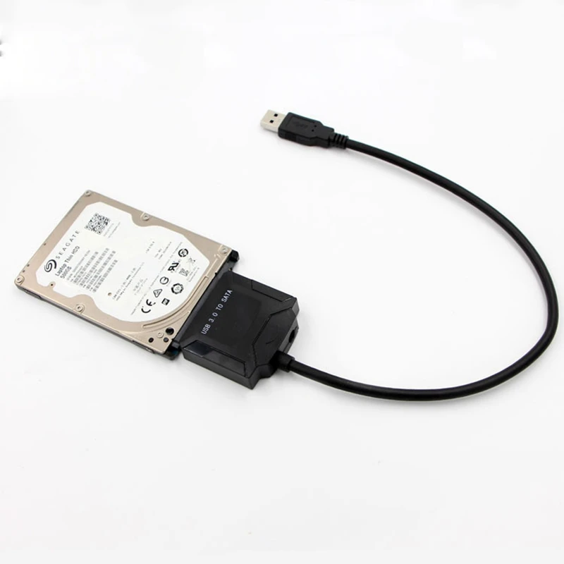 USB 3,0 на SATA 2,5/3," HDD SSD жесткий диск конвертер адаптер питания кабеля US plug