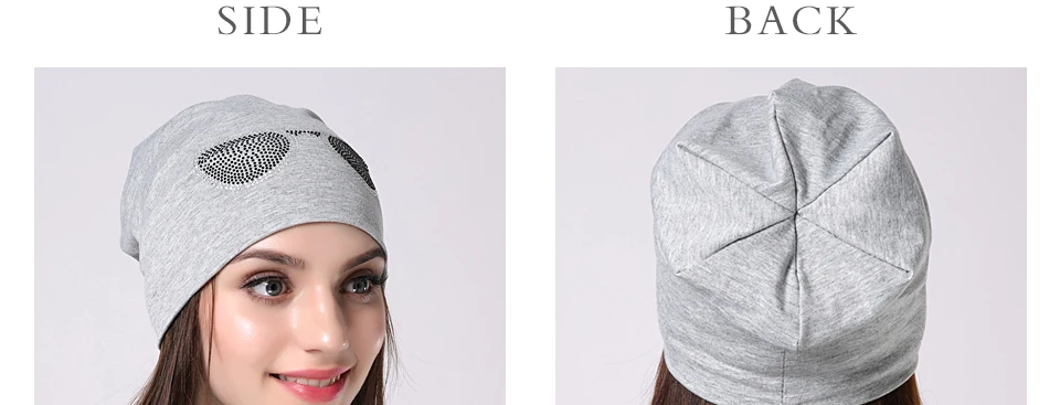 Geebro женские очки дизайн шапочка головные уборы для девочек, мужские и женские бейсбольные кепки, круглые шапки без полей для женщин, вязаные женские шляпа с Стразы