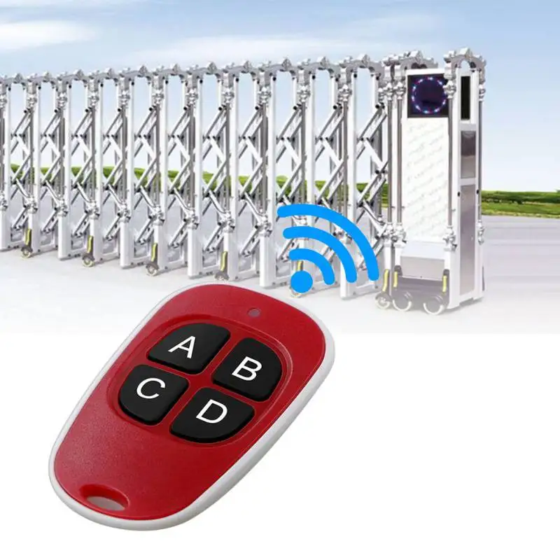 

433 Mhz Duplicator Copy CAME Remote Control 4 Keys Garage Door Gate Key Fob Door key Wireless Remote control