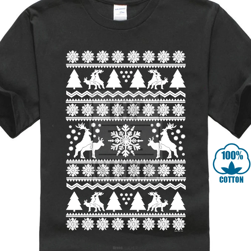 reindeer hump christmas sweater
