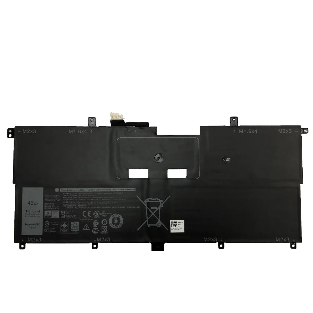  7.6V 46Wh NNF1C new Original NNF1C Laptop Battery For Dell XPS 13 9365 HMPFH XPS13-9365-D1805TS N00