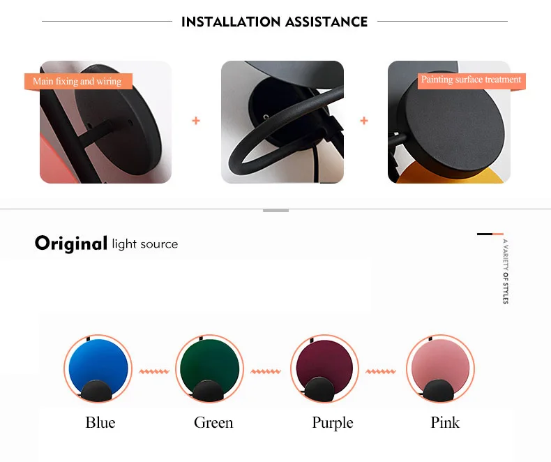 Moderno e Minimalista Sala de Estar Luzes do Corredor Nordic Parede Personalidade Criativa Quarto Lâmpadas Led Luz 3 Cheap Luminárias de parede