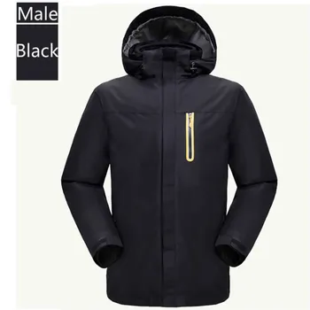 

Men's and women's outdoor stormtrooper suits are two sets of ski mountaineering suits with three-in-one windproof and waterproof