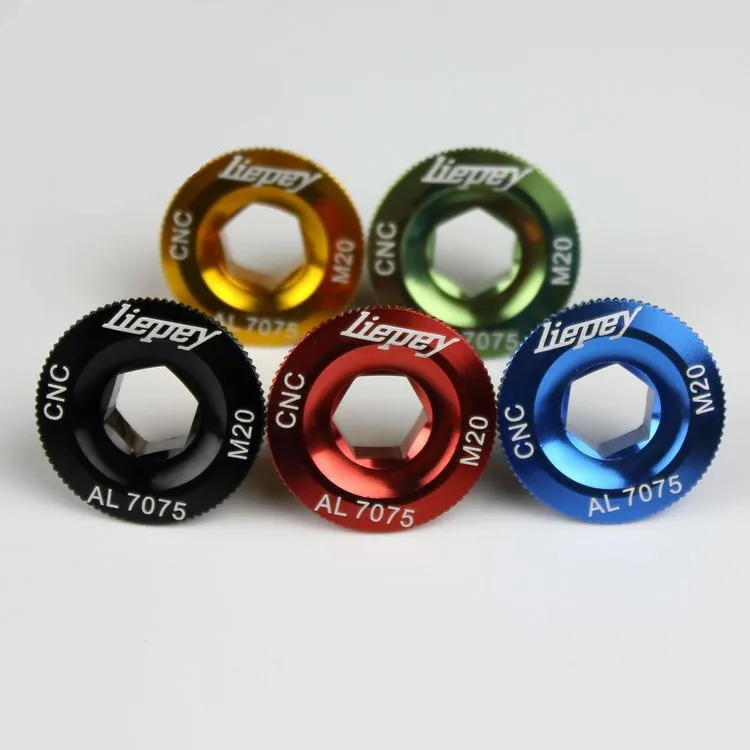 1x Bike Bicycle Crankset Arm Fixing Bolt CNC Machined M20 Screw for Shimano