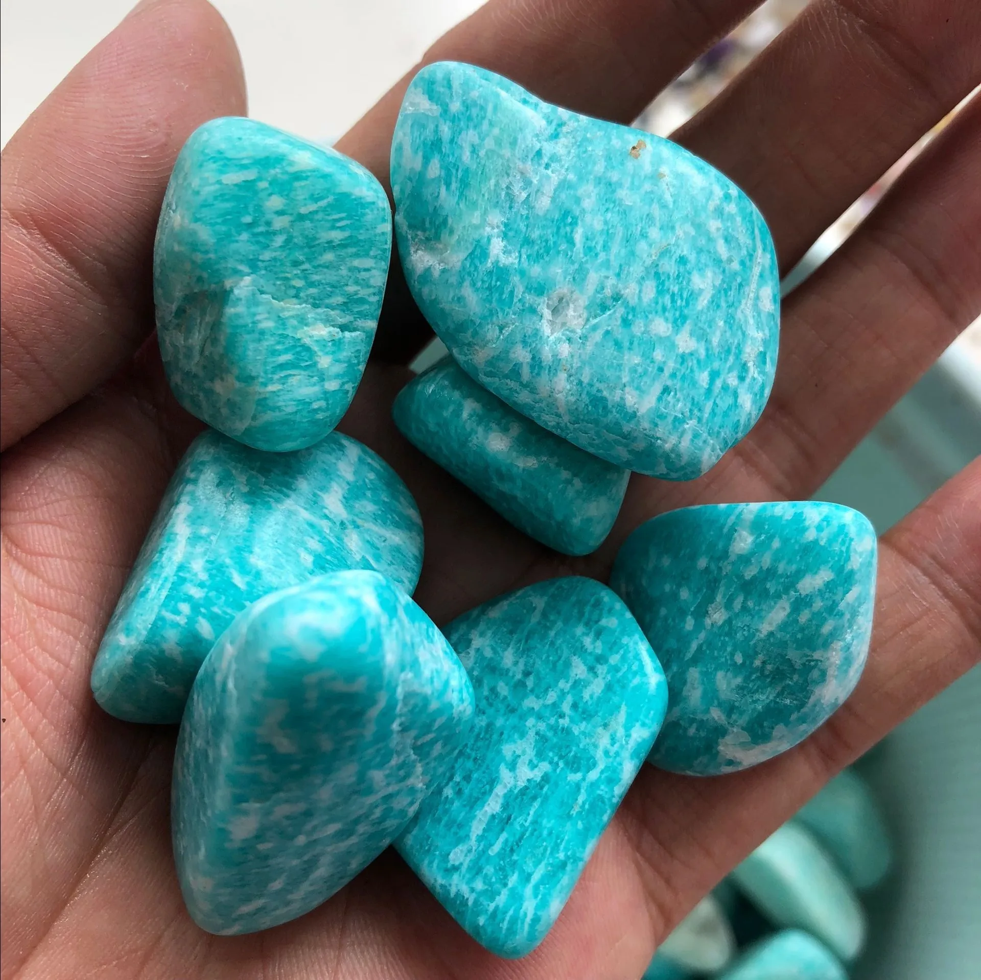 

100g natural Tianhe stone crystal gravel original stone Degaussing stone lr Buddha decoration decoration natural stone