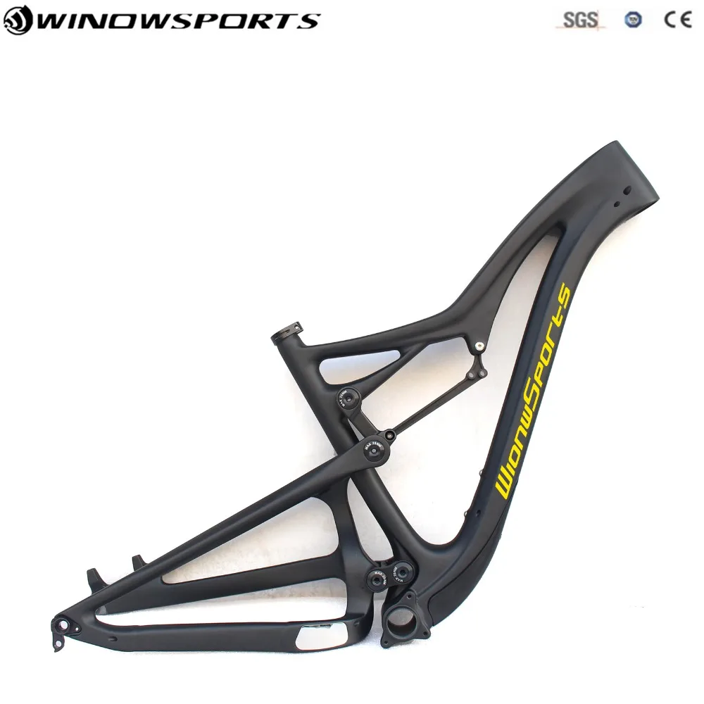 Полностью подвесная карбоновая рама mtb Boost 148*12 полностью для горного велосипеда