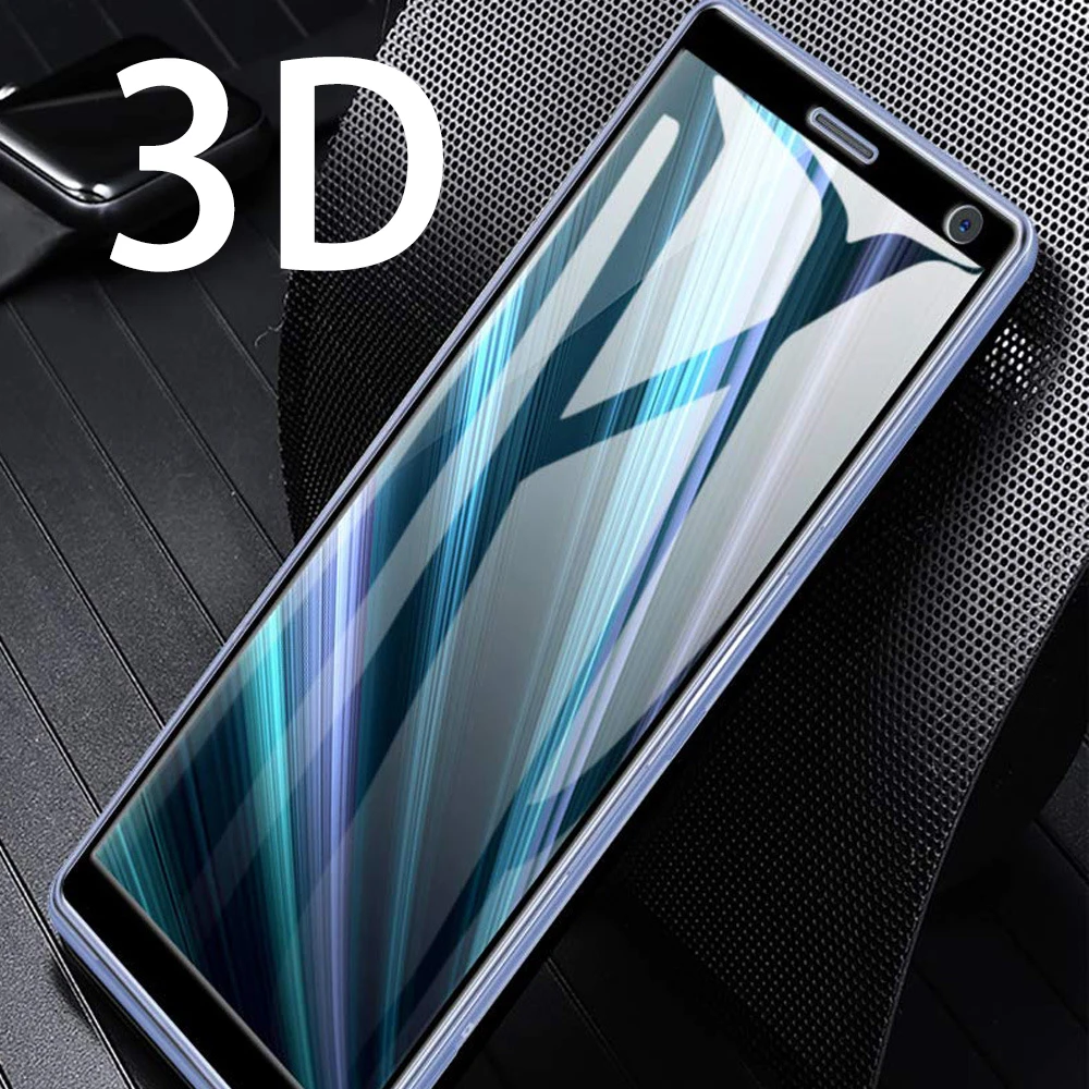 3D закаленное стекло для sony Xperia XZ Премиум чехол для sony Xperia 10 Plus XZ2 Compact XZS Premium XZ3 L3 защитное стекло