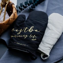 Кухонные перчатки 1 шт. перчатка для духовки термостойкие рукавицы кухонная принадлежность, микроволновая печь изоляция печи Нескользящие Утепленные Перчатки