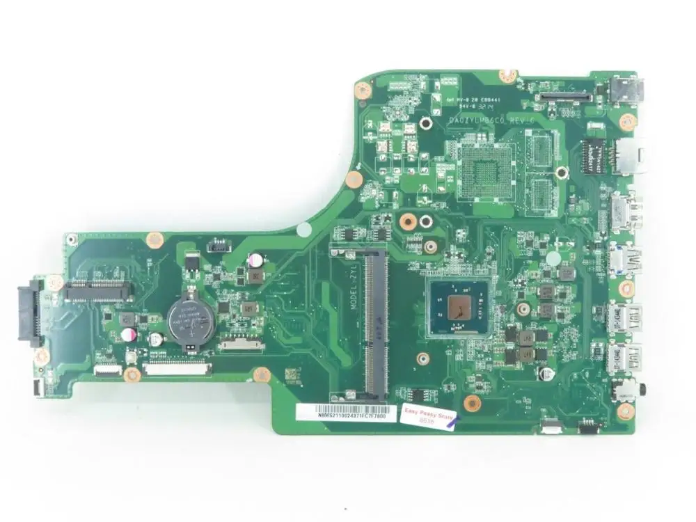 DA0ZYLMB6C0 NB MS211 002 For font b Acer b font aspire ES1 711 Laptop motherboard NBMS211002