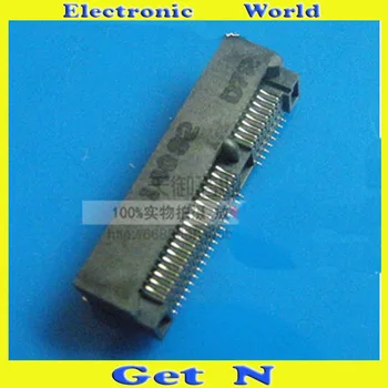 

200pcs Mini PCE-E 52P 6.8H Msata Connector Slot for Notebooks Wireless 3G Modeular Jack Socket