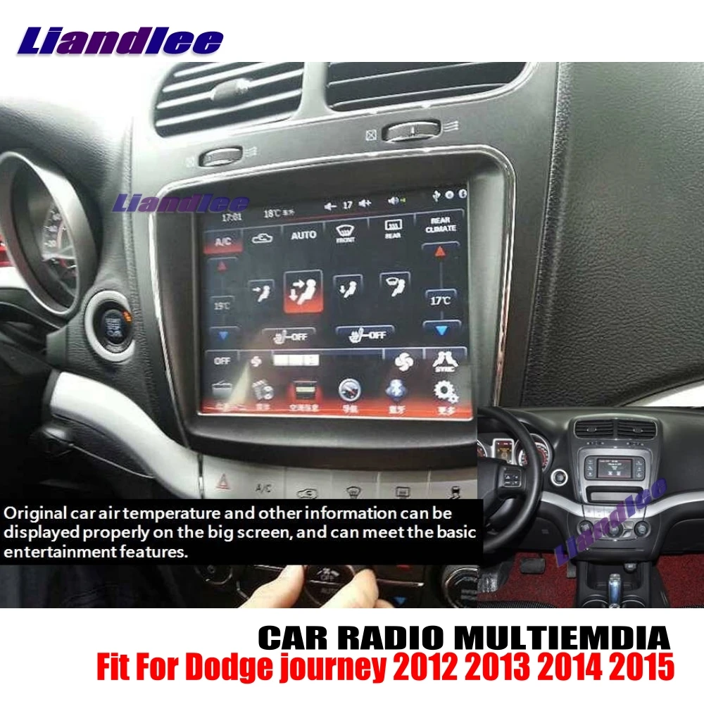 Perfect Liandlee For Dodge journey 2012~2015 Android Car CD DVD Carplay Player Radio GPS Navi Navigation Maps Camera OBD TV HD Screen 5