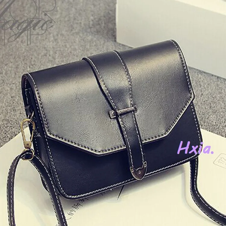 

Free shipping, 2017 new handbags, stylish minimalist woman shoulder bag, retro mini messenger bags, Korean small square package.