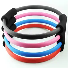 Кольцо сопротивления пилатесу Йога энтузиаст Тренировка Фитнес Круг с ручкой Полумесяца