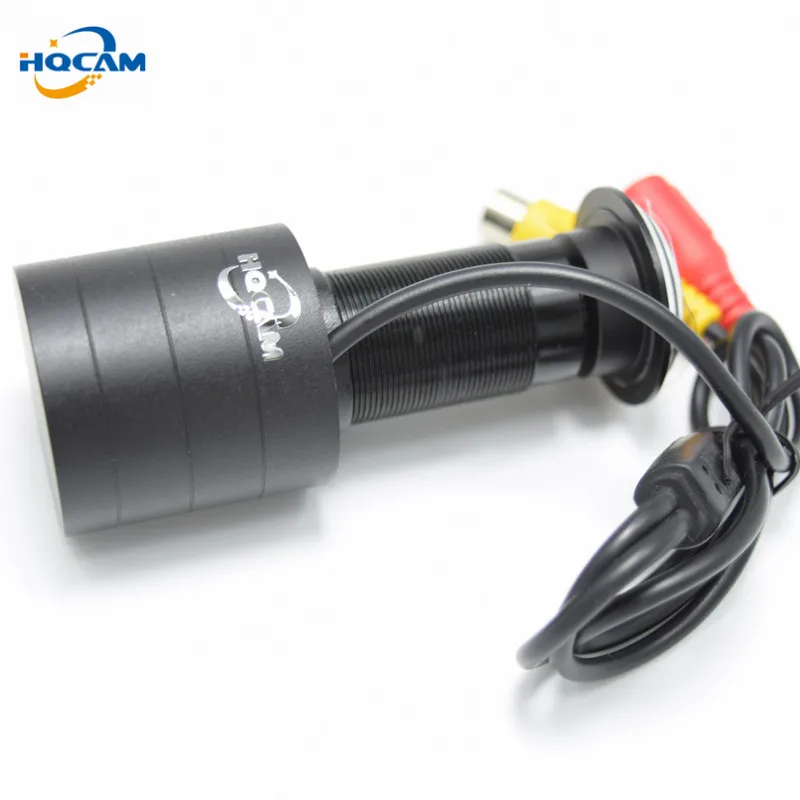 HQCAM 1080P UTC управление мини AHD камера 1,78 мм Рыбий глаз объектив 2000TVL 2,0 мегапиксельная дверь глаз камера видеонаблюдения камера безопасности внутренняя камера