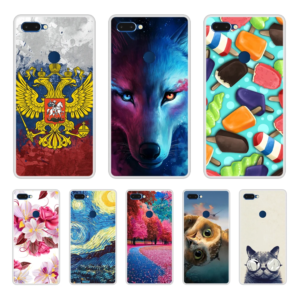 

Phone Case for Vernee MIX 2 Soft Silicone TPU Cool Patterned Printed for Vernee MIX 2 Case