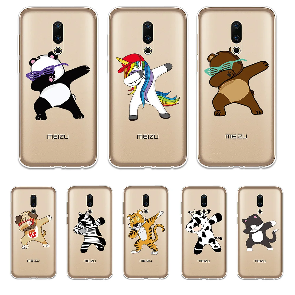 Funny Pose Silicone Phone Case Couqe Fundas For Meizu 15 16 Lite Plus 16X Note 8 Pro 6 7 X8 U10 U20 Shell Soft Cover |