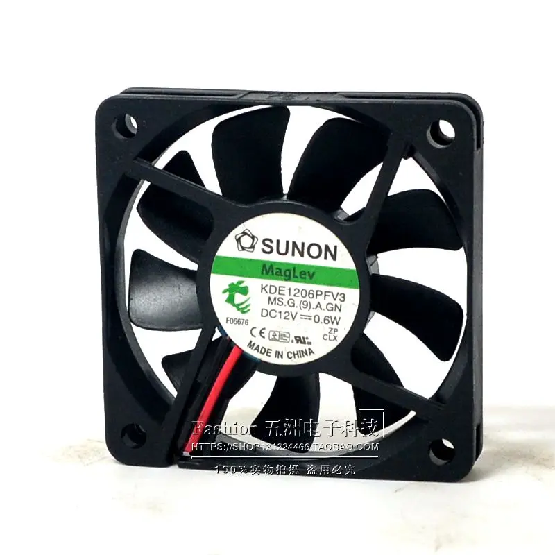 

2 шт., кулер для охлаждения SUNON 6010 0,6 Вт 6 см