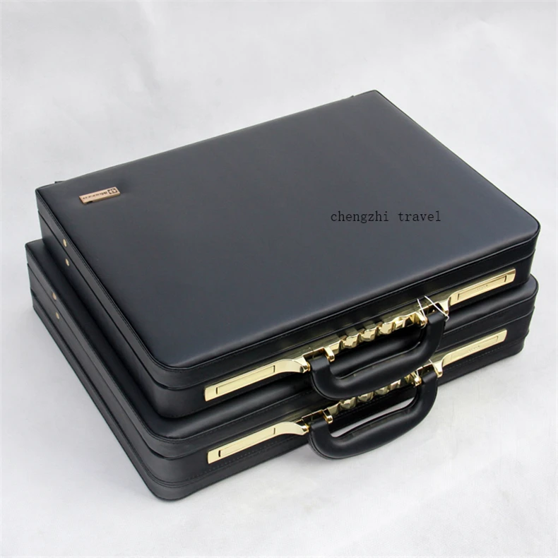 Деловая мужская кожаная сумка-мессенджер, коробка 1" 18" дюймов, компьютерная коробка, портфель, черный