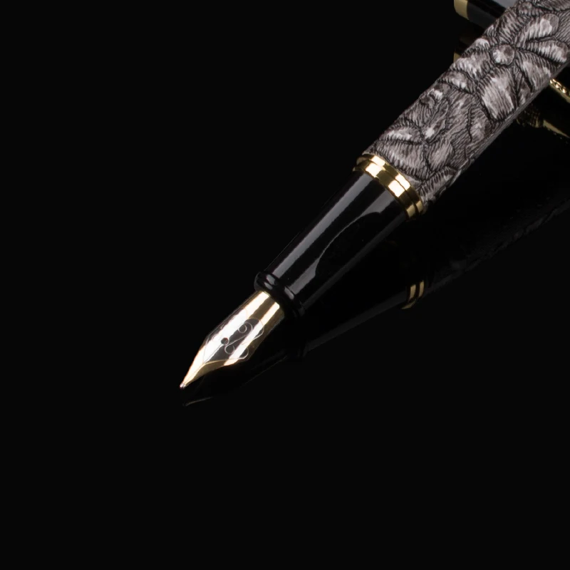 Высокое качество металлическая авторучка F Перо Чернила ручки школы и офиса канцелярские элегантные ручки для написания подарок