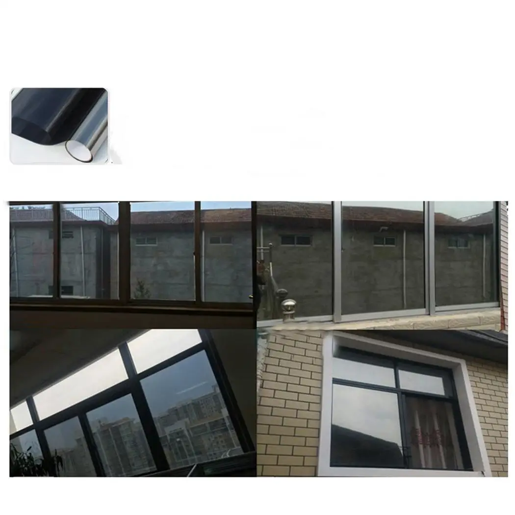 

Reflective Window Film Insulation Window Mirror Stickers UV Reflective Glass Films Home