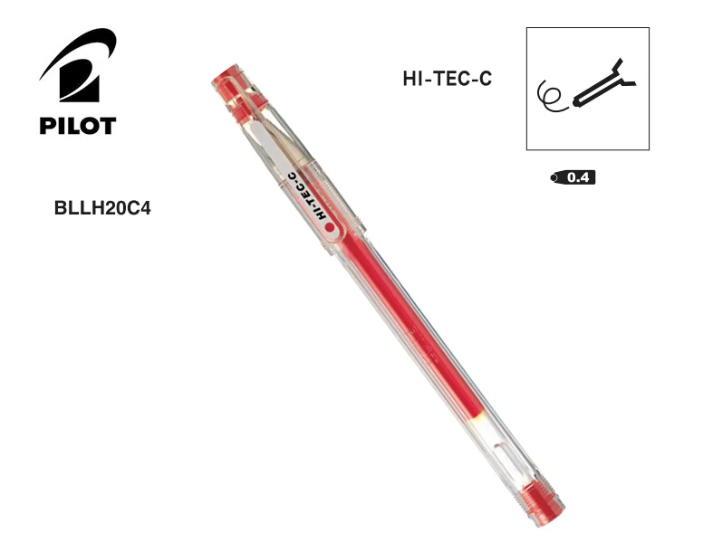 Гелевая ручка 0,3 мм/0,4 мм/0,5 мм японский пилот BLLH-20C3/BLLH-20C4/BLLH-20C5 шариковая ручка 6 шт./партия