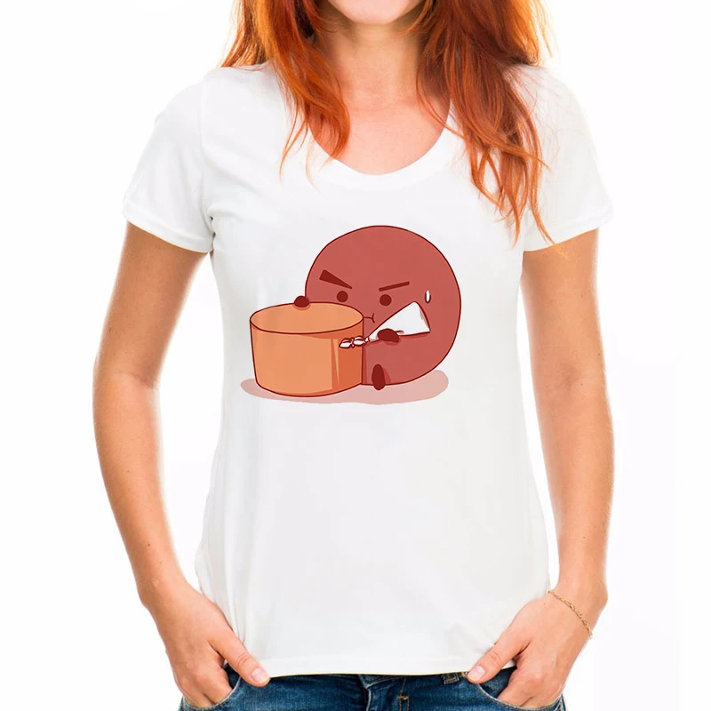 Plus Size Summer Short Sleeve Female T shirt Girl Funny Moon Cat Print Punk Gothic Top T Shirt Kawaii T shirt Femme Womens Shirt