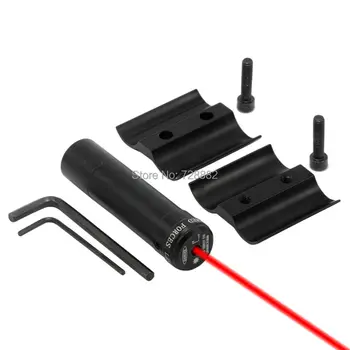 

Tactical Hunting Rifle Gun Red Dot Laser Sight Set With Mount Picatinny Pistol Hunting Accessory