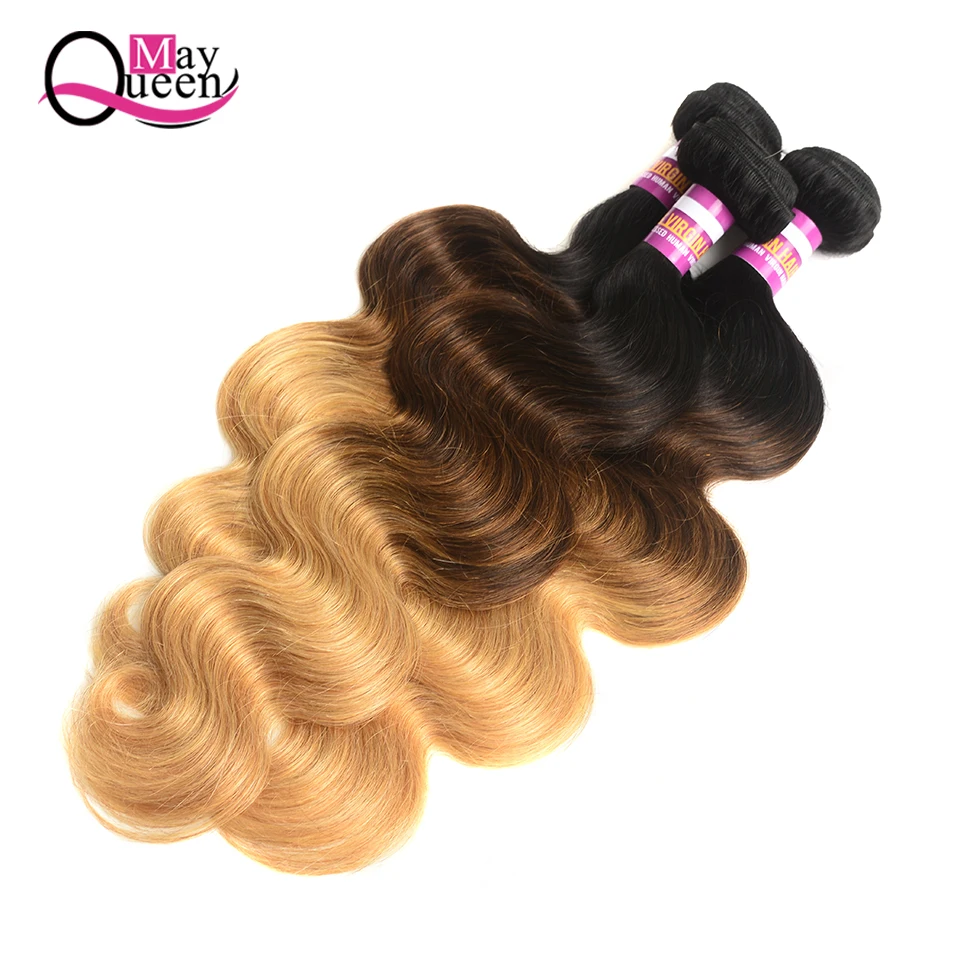May Queen Ombre Brazilian Hair Weave Bundles With Closure 1b 4 27 Body Wave Bundles Human Hair 3 Bundles With Closure Remy May Queen Ombre Brazilian Hair Weave Bundles With Closure 1b 4 27 Body Wave Bundles Human Hair 3 Bundles With Closure Remy