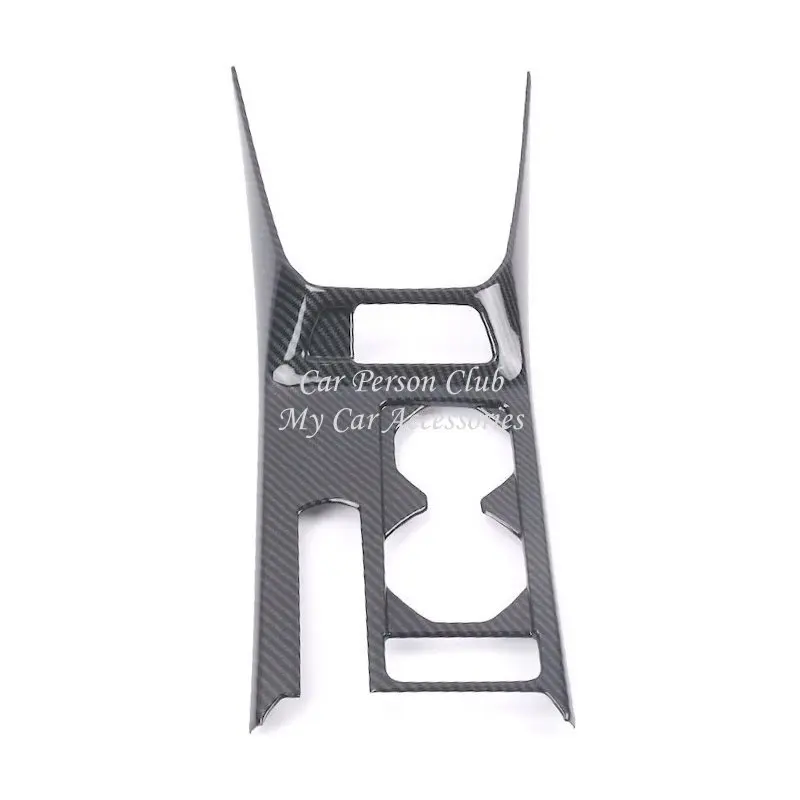 

For Volkswagen VW T-CROSS 2019 Interior Gear Water Cup Holder Frame Panel Cover Trims ABS Chrome Garnish Car-Styling Accessories