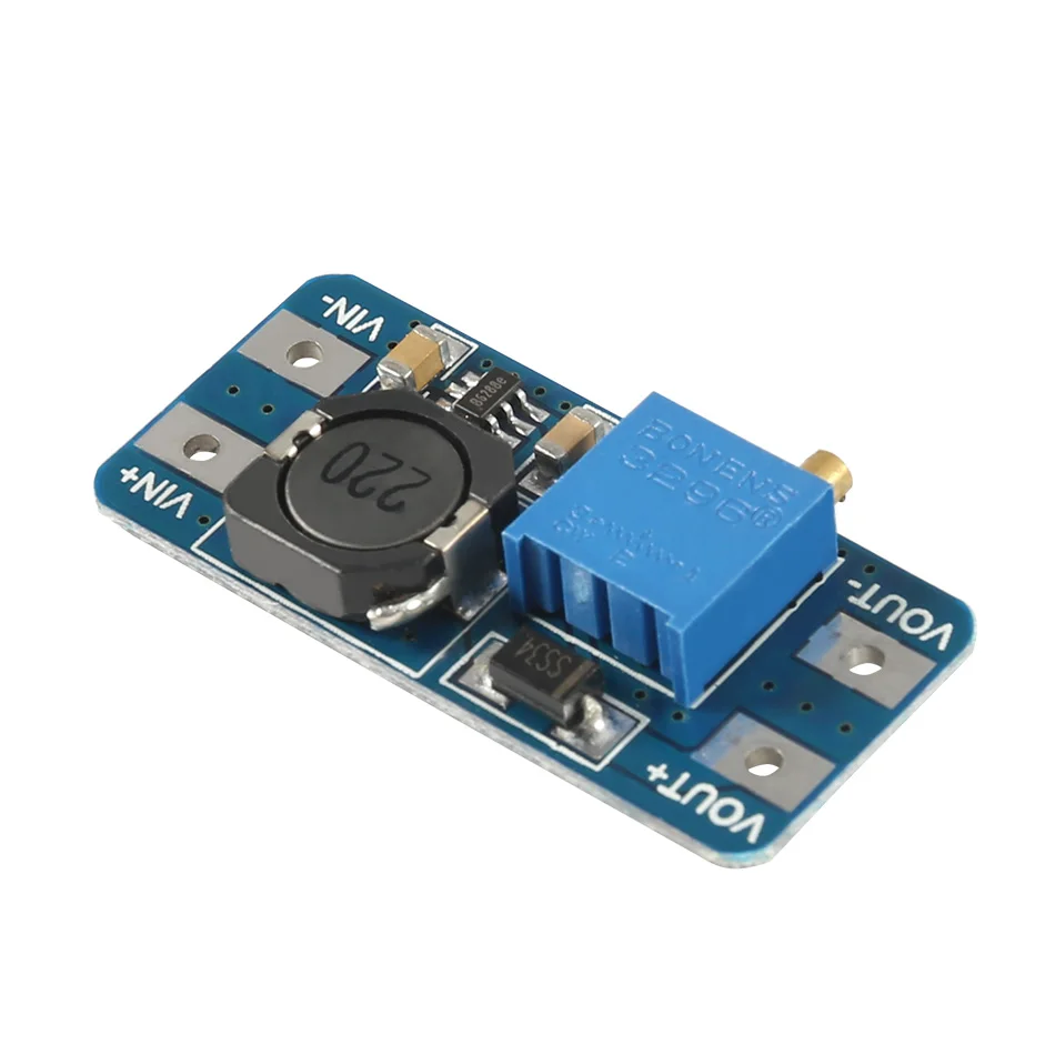 Icstation MT3608 DC Spannung Regler Step Up Boost Converter Netzteil Modul 2 V-24 V zu 5 V -28 V 2A Icstation MT3608 DC Spannung Regler Step Up Boost Converter Netzteil Modul 2 V-24 V zu 5 V -28 V 2A