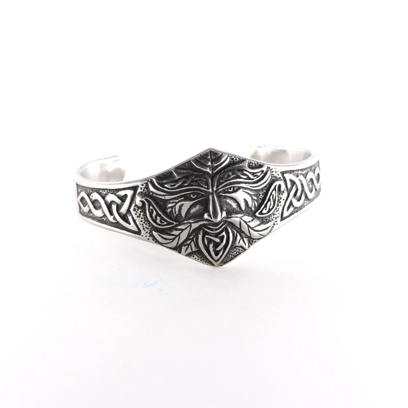  Men's Handmade Nordic Rune Bangle Viking men cuff bangles (5)