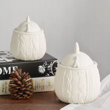 Кухонный инструмент сезон баночка керамическая в форме клетки для птицы банка для хранения конфет безделушка оловянные украшения железный чай конфеты коробка для хранения монет домашний декор