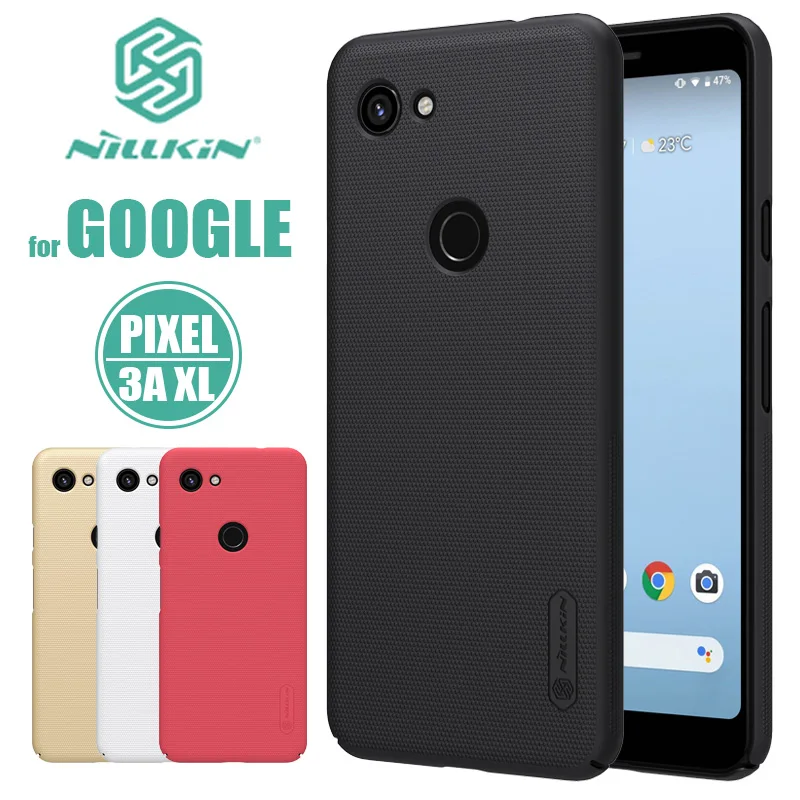 Для Google Pixel 4 3A 3 XL чехол Nillkin Супер Матовый щит ультра-тонкий PC задняя крышка чехол для телефона для Google Pixel 4 3A 3 XL чехол