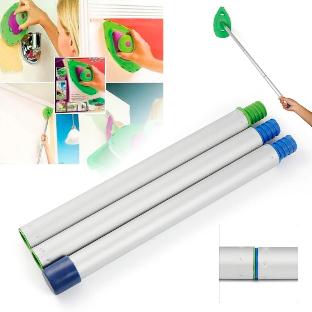 

3Pcs CYCLE ZONE Paint Sticks For Decorative Paint Roller and Tray Set Paint Pad Pro Painting Brush Point PJW Hot