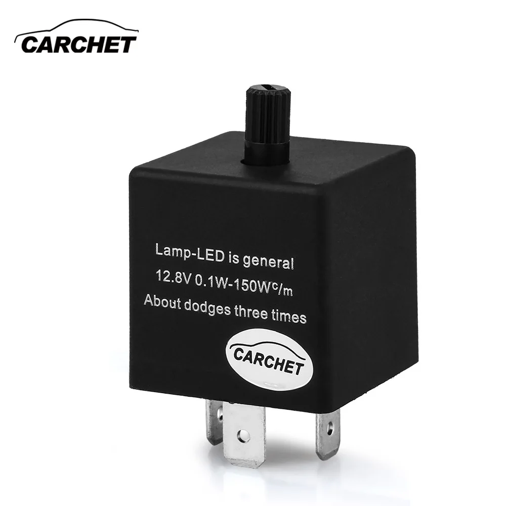Светодиодное реле мигатель CARCHET для автомобиля световой индикатор поворота 3 Pin