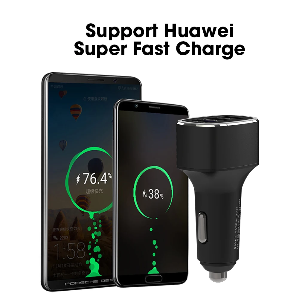 SIKAI 36 W автомобиля USB Зарядное устройство двойной Быстрый 3,0 заряда для iPhone Xiaomi huawei USB быстро Зарядное устройство для samsung S9 s8 автомобильный телефон Зарядное устройство