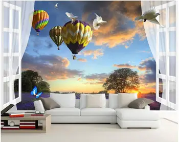 

3d wallpaper custom mural non-woven 3d room wallpaper 3 d lavender balloon background wall murals photo wallpaper for walls 3d