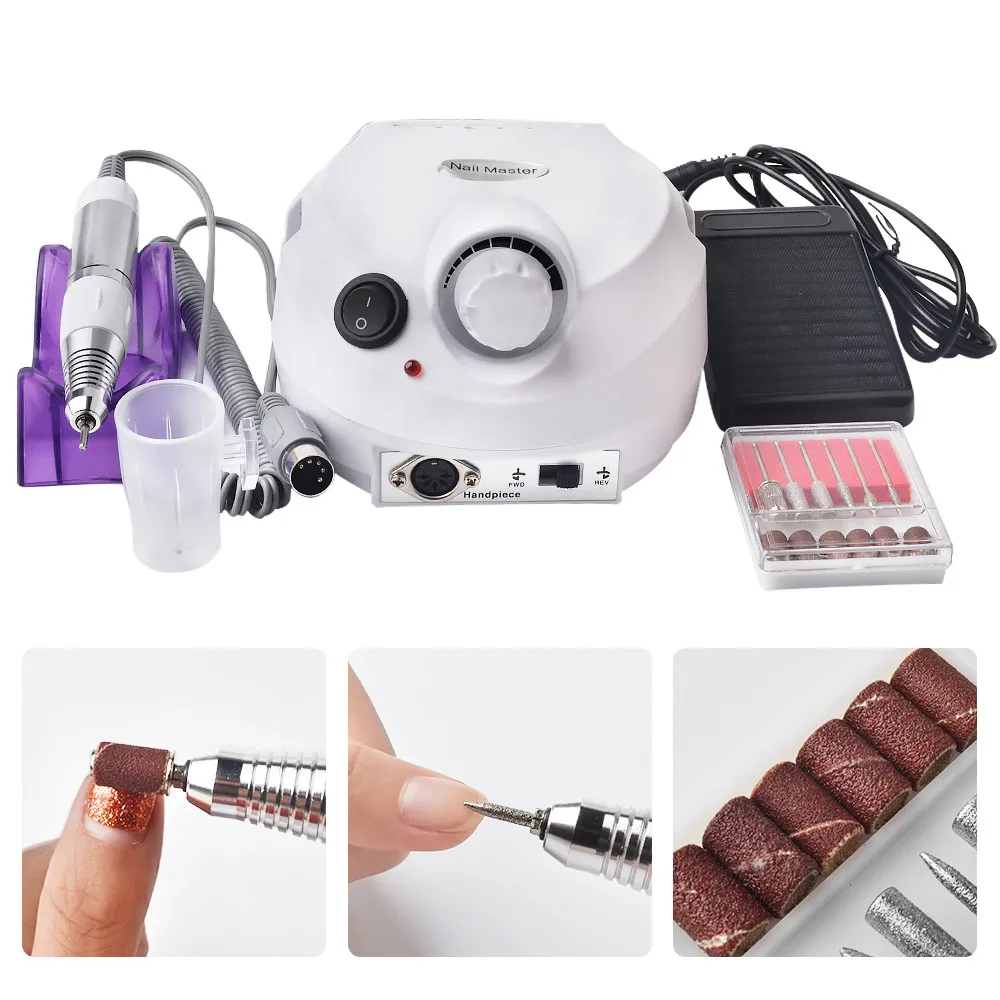 

Top Quality Professional Nail Art Drill File Sanding Filing Polishing Buffer Polish Manicure Pedicure Acrylic Nail Tool Gift