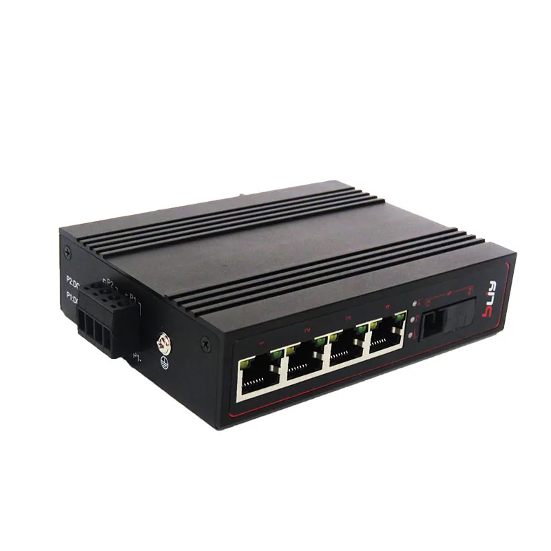 Волокно для оптоволкна вай-5 сетевой коммутатор сети Ethernet 10/100 Мбит/с промышленной Класс коммутатор неуправляемый Быстрый Промышленный Коммутатор ethernet