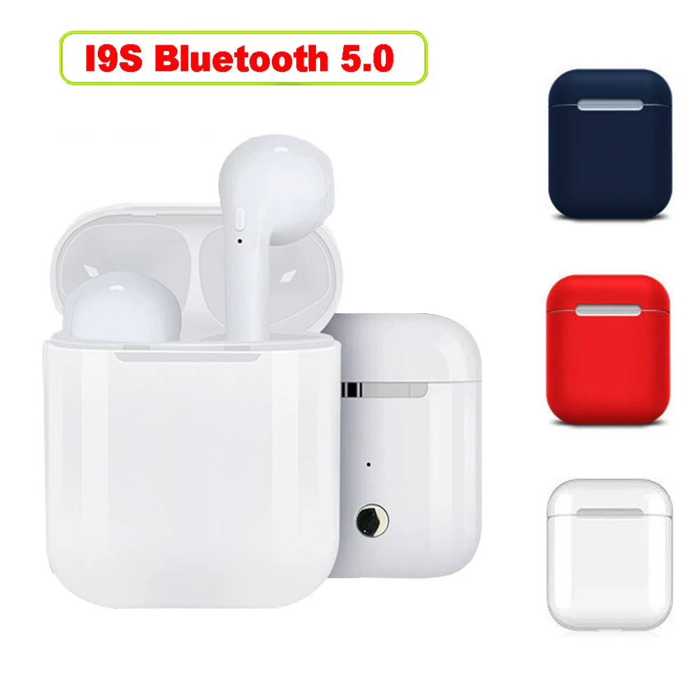 

New upgrade Wireless Earphone I9S TWS Portable 5.0 Bluetooth Headsets for All Smartphones Invisible Wireless Earphones Bluetooth
